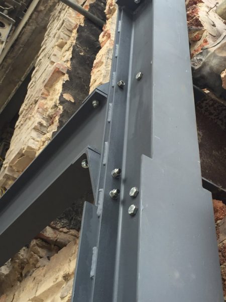Replacement Steel supports